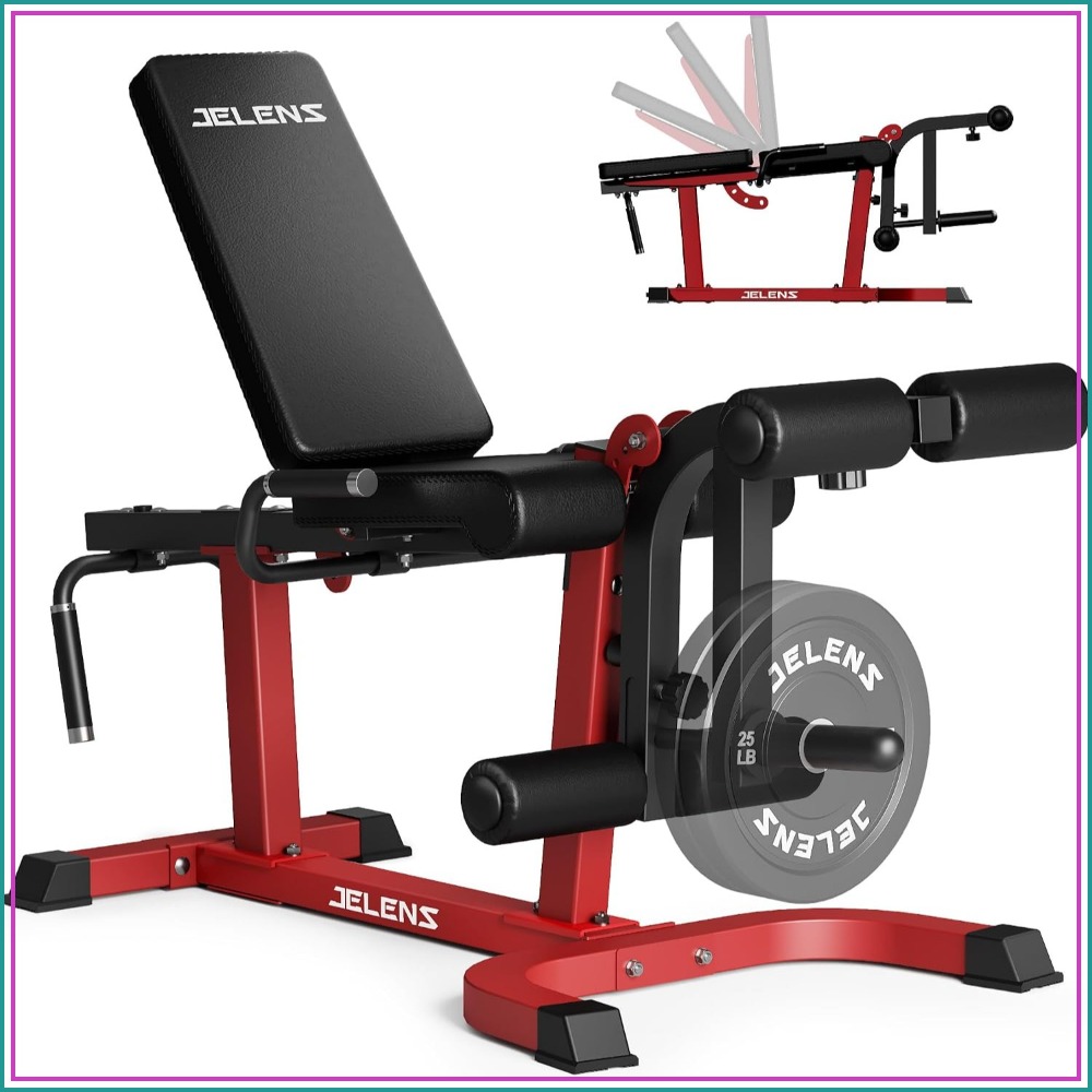 Home Gym Leg Extension - Adjustable Leg Extension & Curl Machine