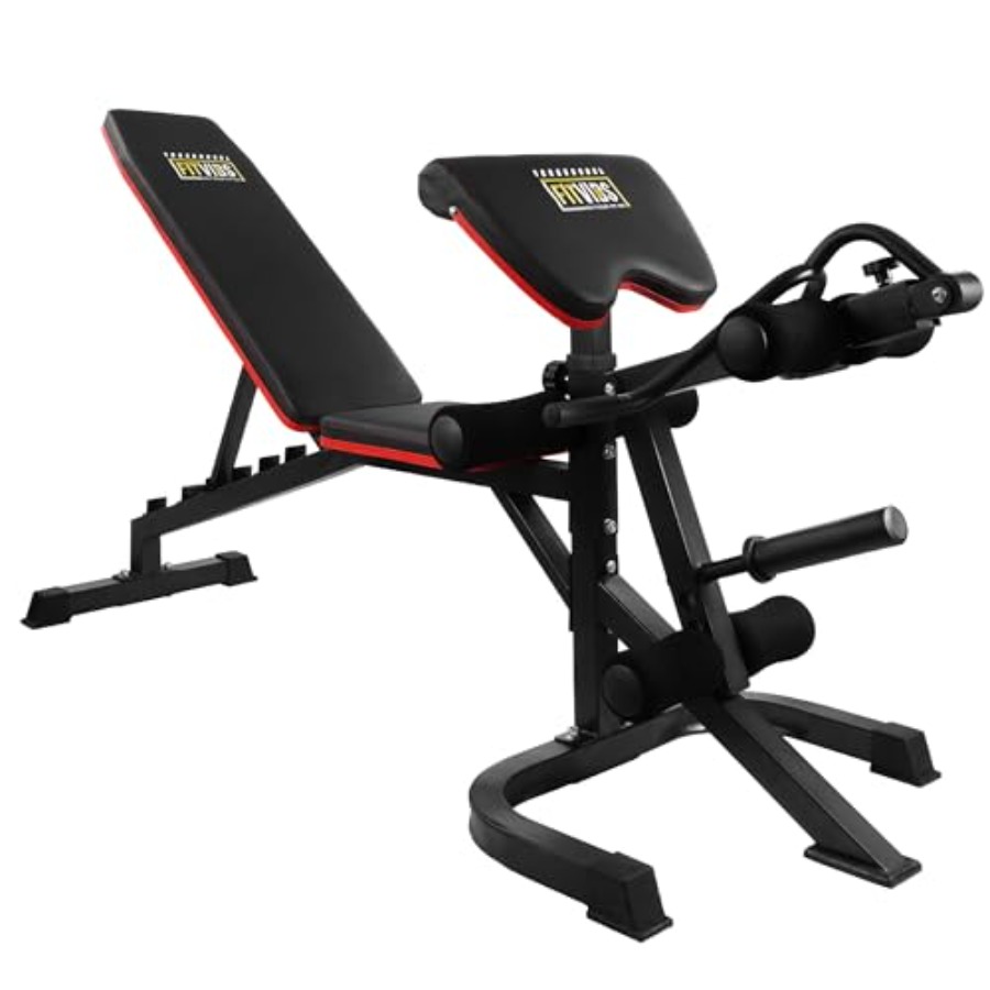 Home Gym Leg Extension - Adjustable Weight Bench, Workout Bench for