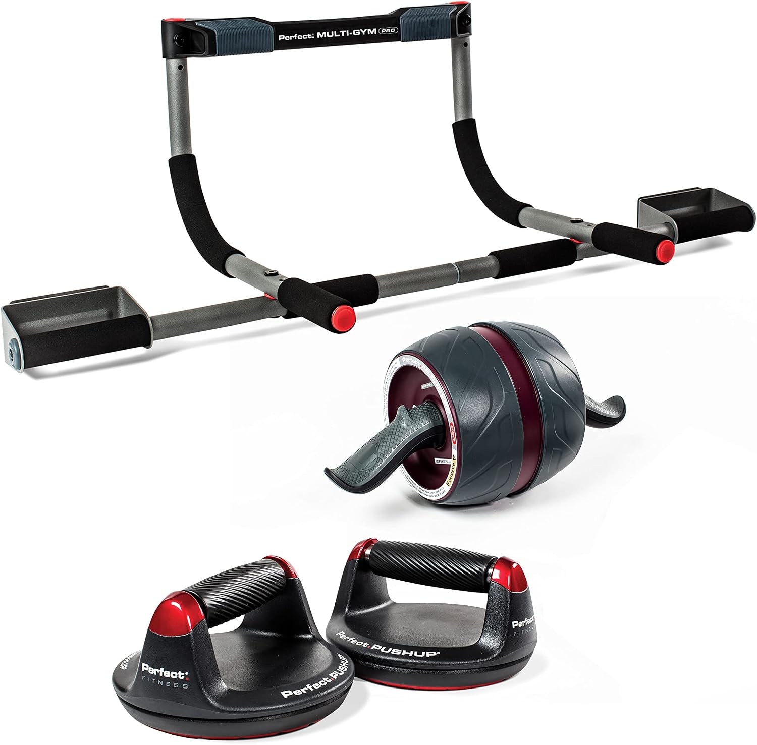 Push Up Stand Bar - All-In-One Home Gym Set: Pull Up