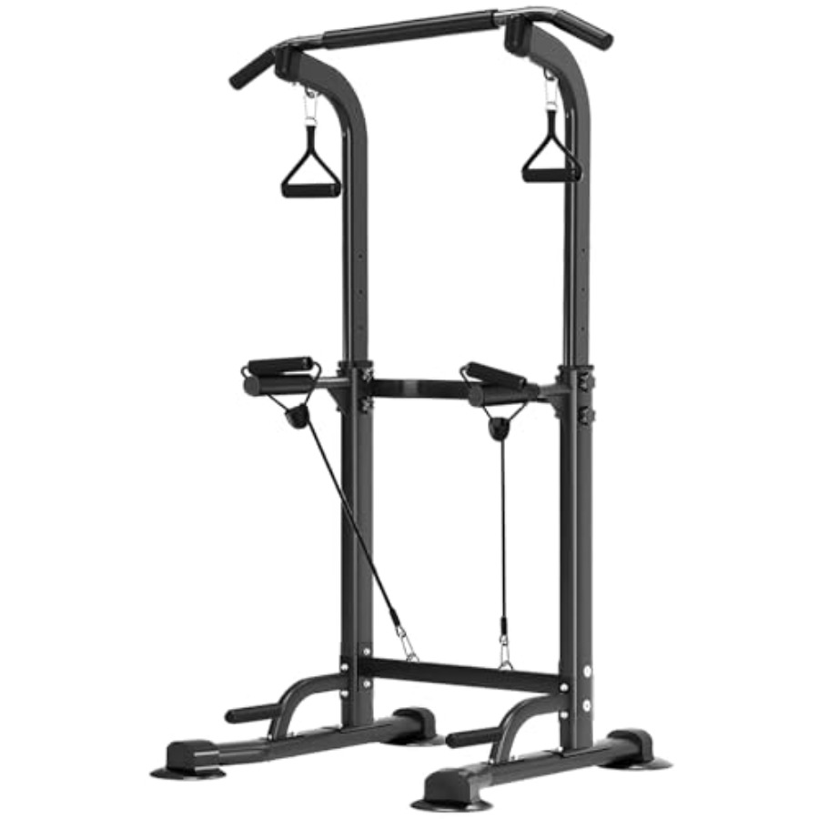 Home Gym Design - Power Tower Pull Up Bar Height