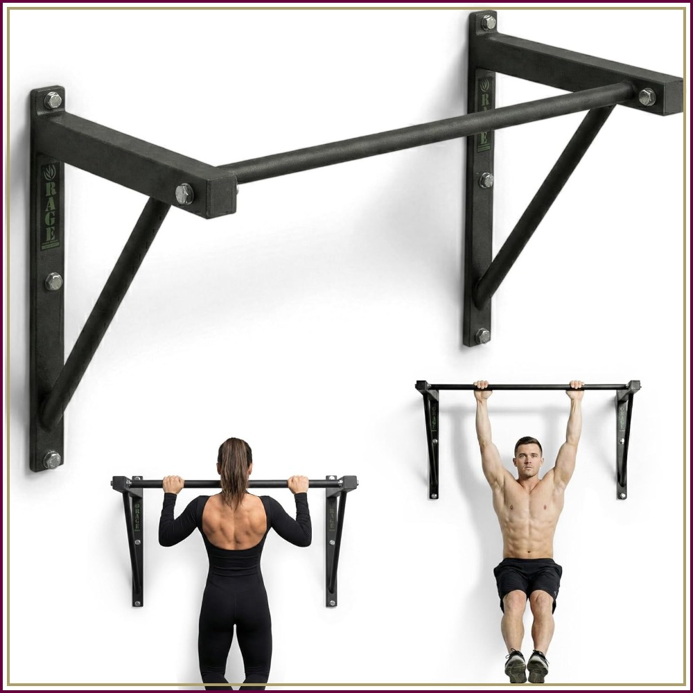 Home Gym Wall - Heavy-Duty Wall Mounted Pull Up Bar