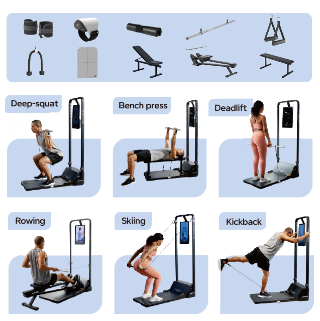 Smart Fitness Home Gym Workout - All In One Gym Home Equipment recensione e prezzo