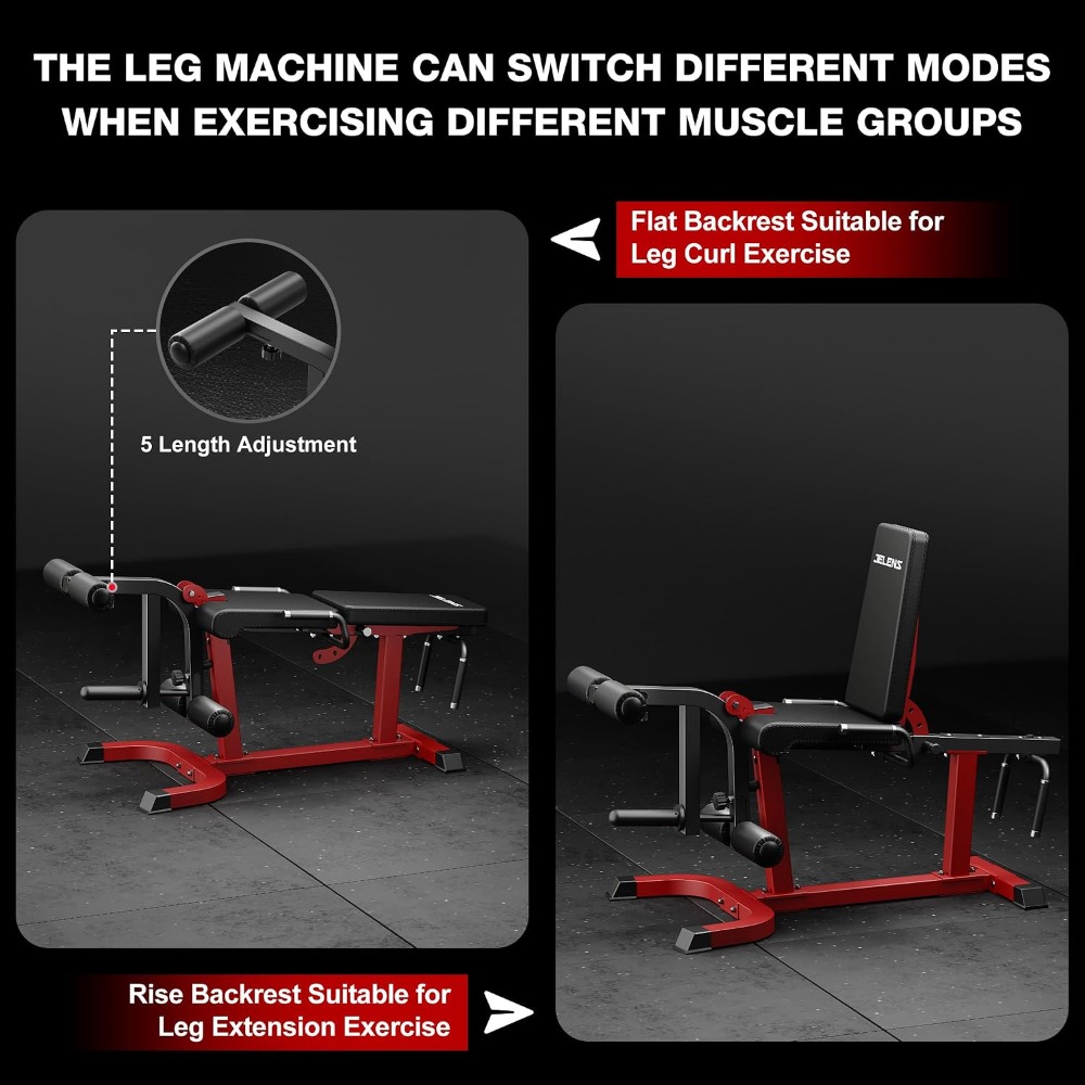 Adjustable Leg Extension & Cur - Home Gym Leg Extension recensione e prezzo