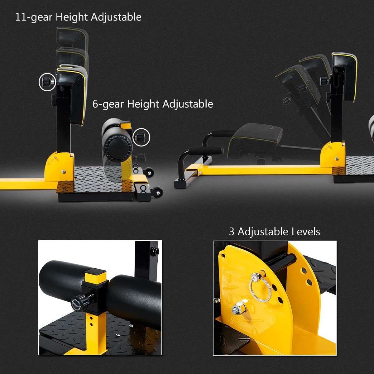 Home Gym Core Workout, PVC Mat - Home Gym Yellow recensione e prezzo