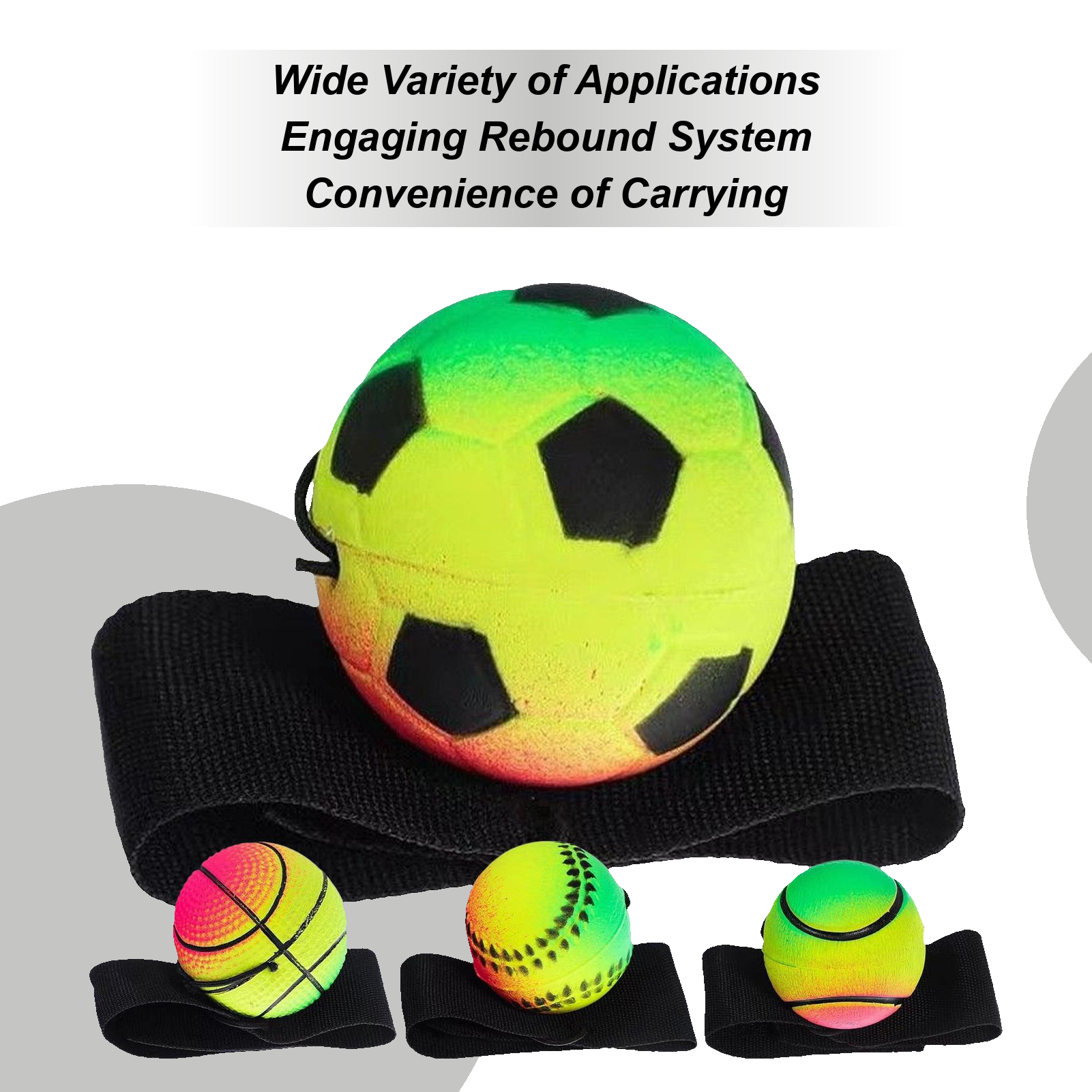 Wrist Ball 4-Piece Rubber Wris - Home Gym Luxury recensione e prezzo