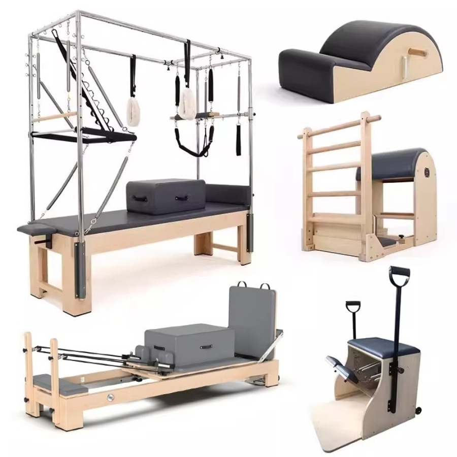 5 Pcs Yoga Pilates Set Wood Pi - Home Gym Yoga Studio recensione e prezzo