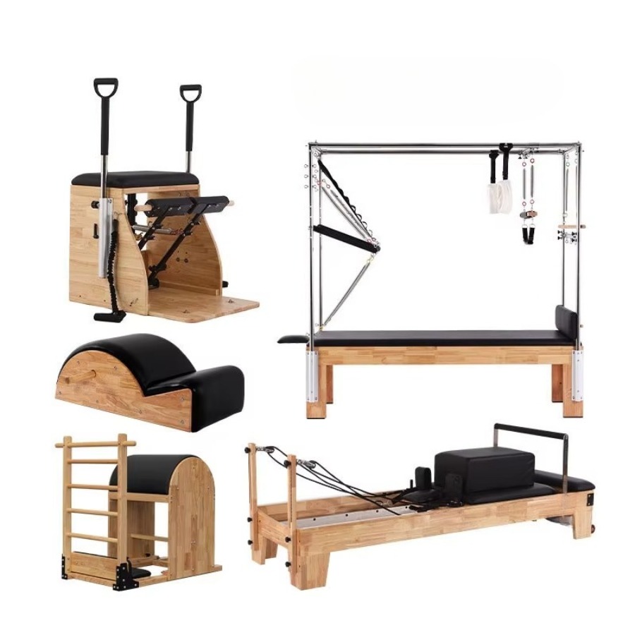5 Pcs Yoga Pilates Set Wood Pi - Home Gym Yoga Studio recensione e prezzo