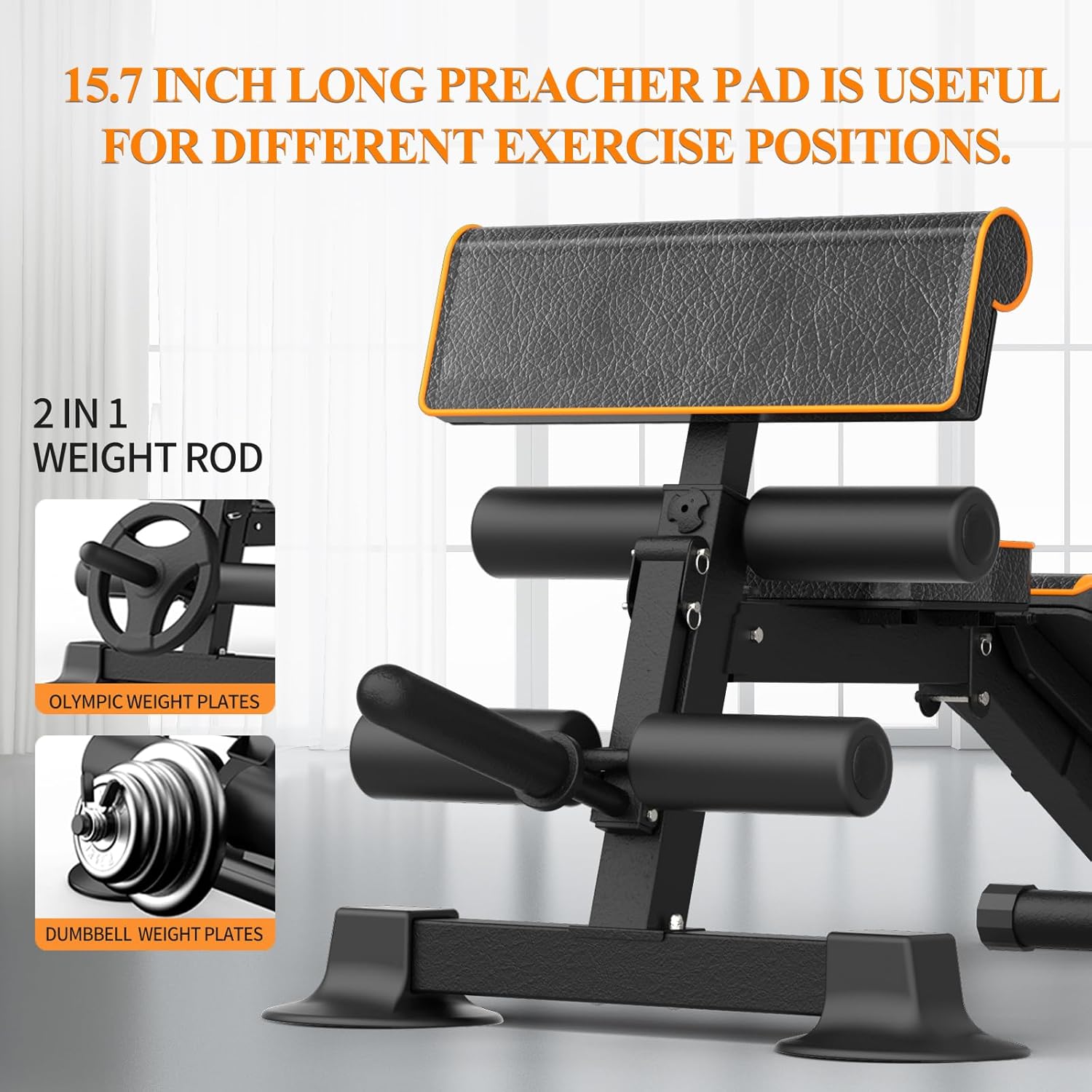 Adjustable Weight Bench Multi- - Home Gym Leg Extension recensione e prezzo