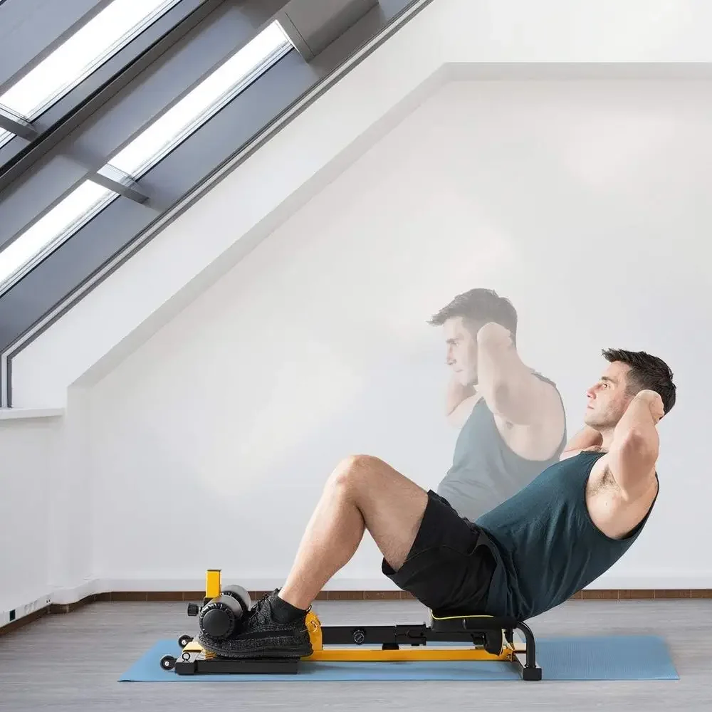 8-in-1 Multi-Functional Squat, - Home Gym Yellow recensione e prezzo