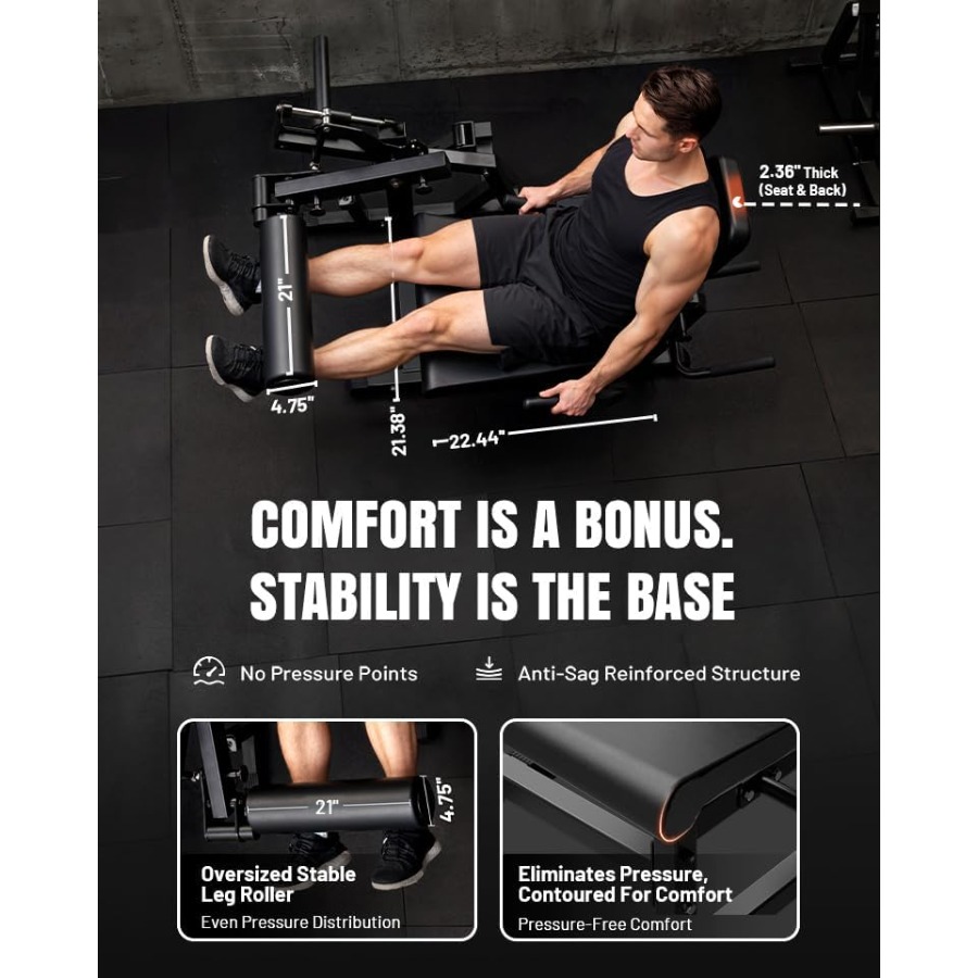 Leg Extension and Curl Machine - Home Gym Leg Extension recensione e prezzo