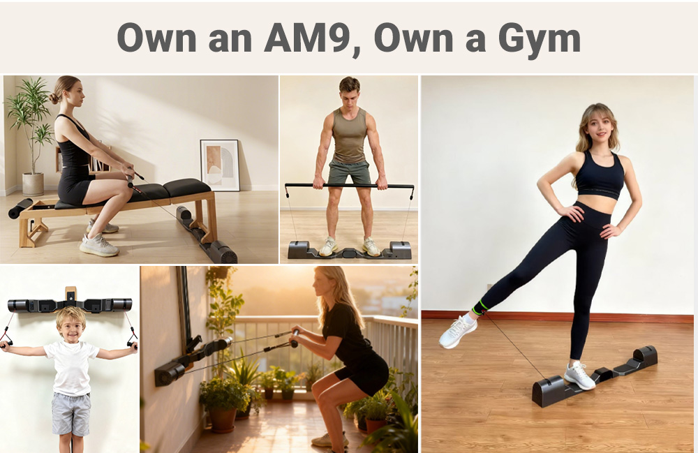 AM9 Professional Home Gym Fitn - Home Gym Leg Extension recensione e prezzo