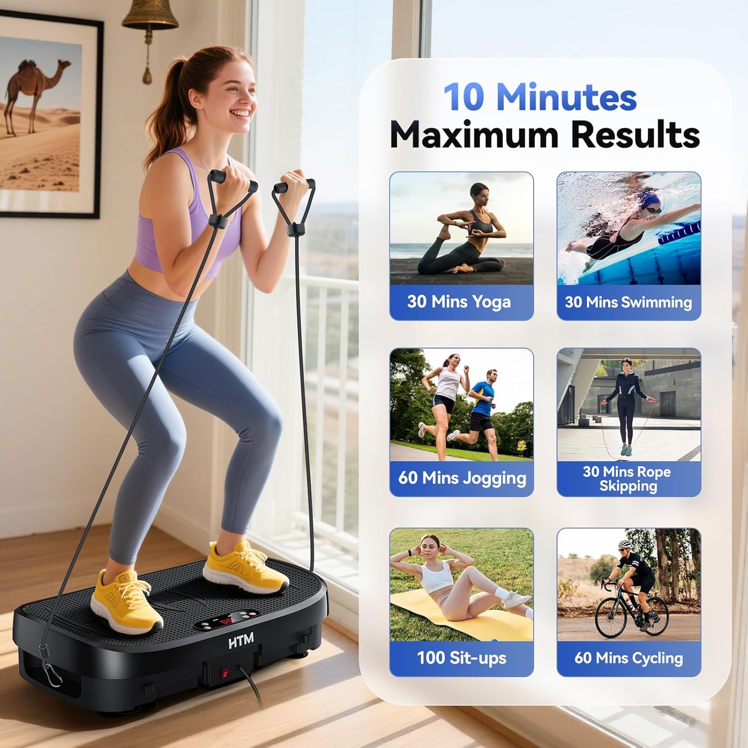Vibration Plate Fat Burning Fi - Home Gym Leg Extension recensione e prezzo