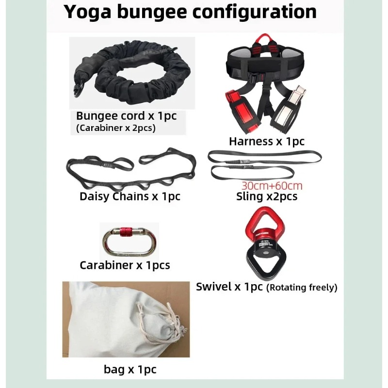 Heavy Bungee Fitness Kit Resis - Home Gym Yoga Studio recensione e prezzo