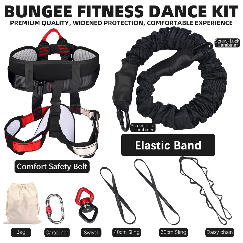 Heavy Bungee Fitness Kit Resis - Home Gym Yoga Studio recensione e prezzo