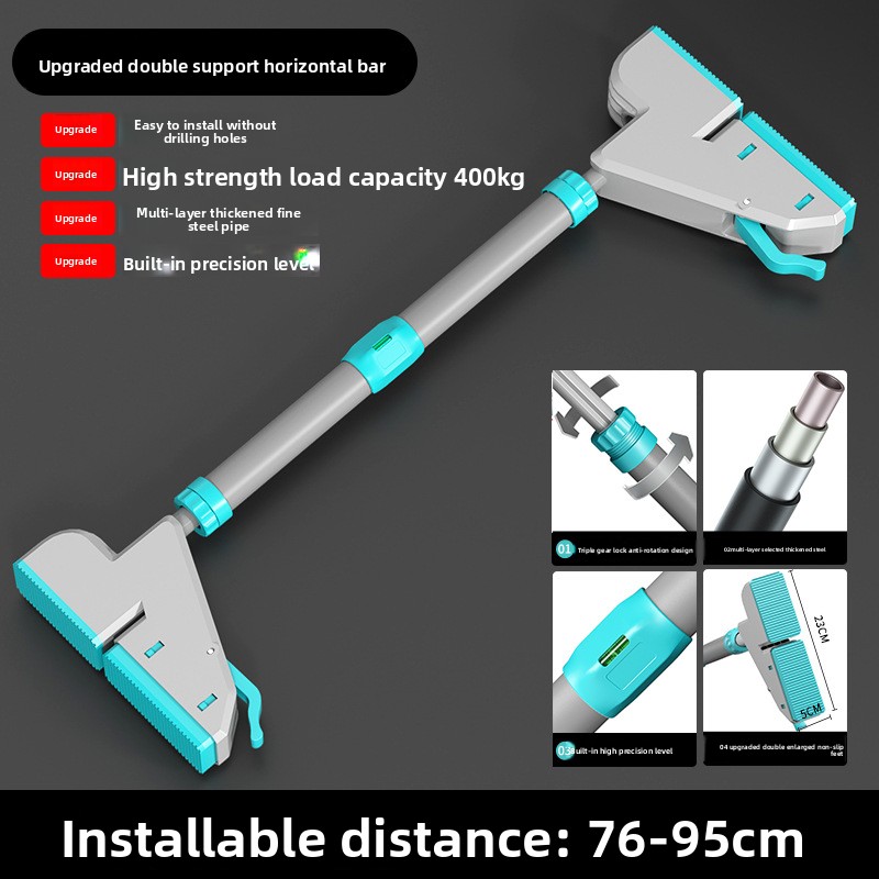 No-Drill Door Frame Pull up Ba - Home Gym Wall recensione e prezzo