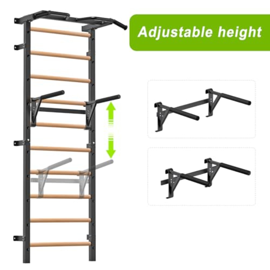 Wall Mounted Gymnastic Stall B - Home Gym Wall recensione e prezzo