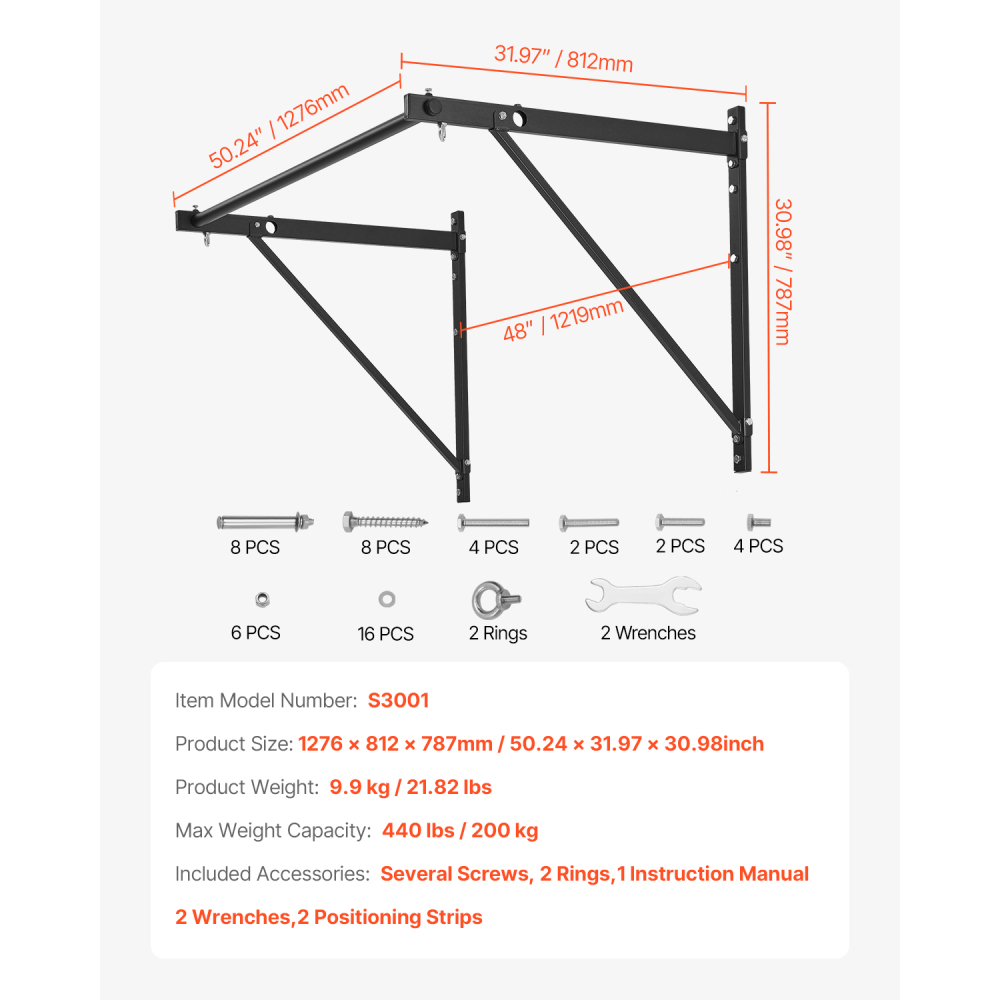 Ye Wall Mounted Heavy Duty Pul - Home Gym Wall recensione e prezzo