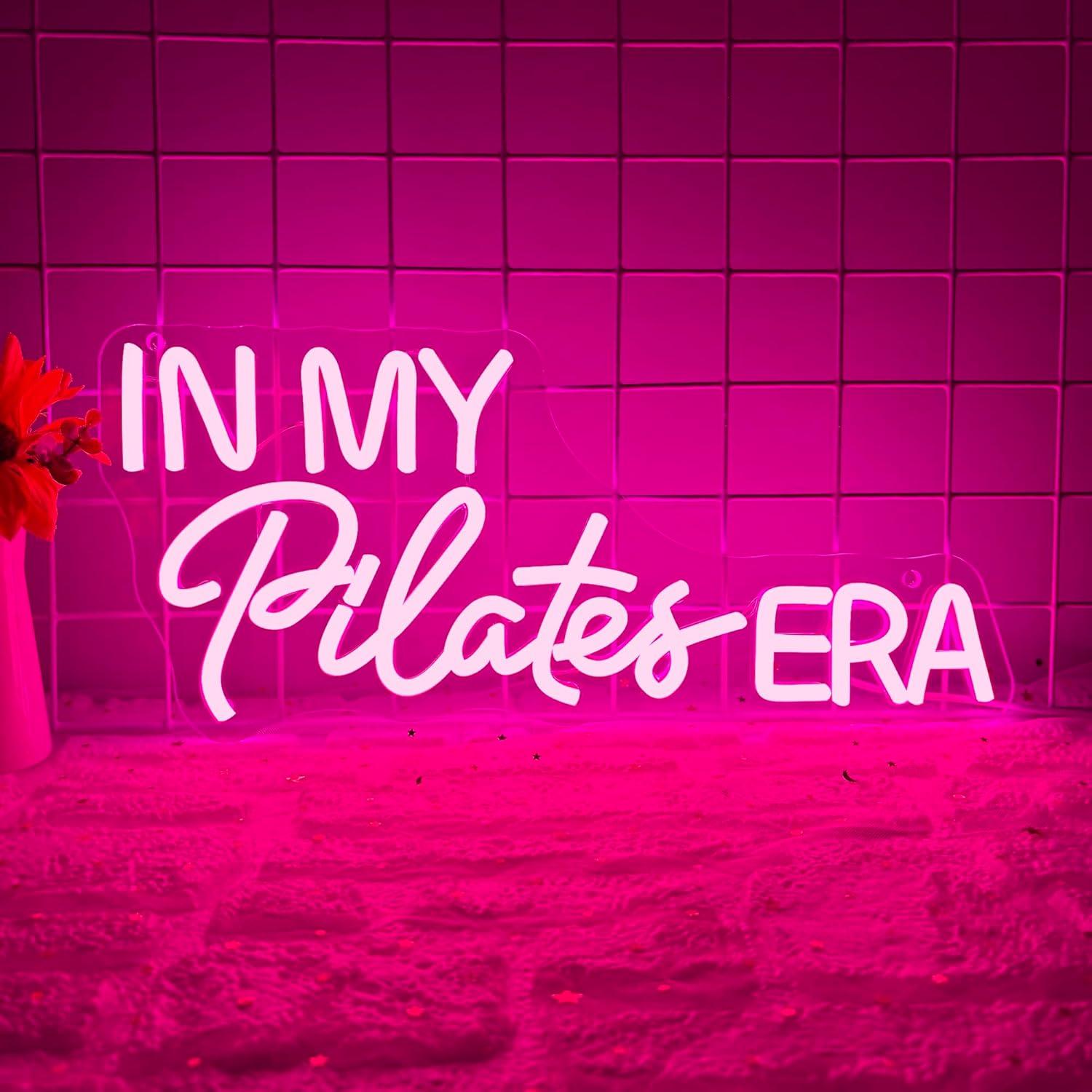 In My Pilates Era Neon Sign Di - Home Gym Yoga Studio recensione e prezzo