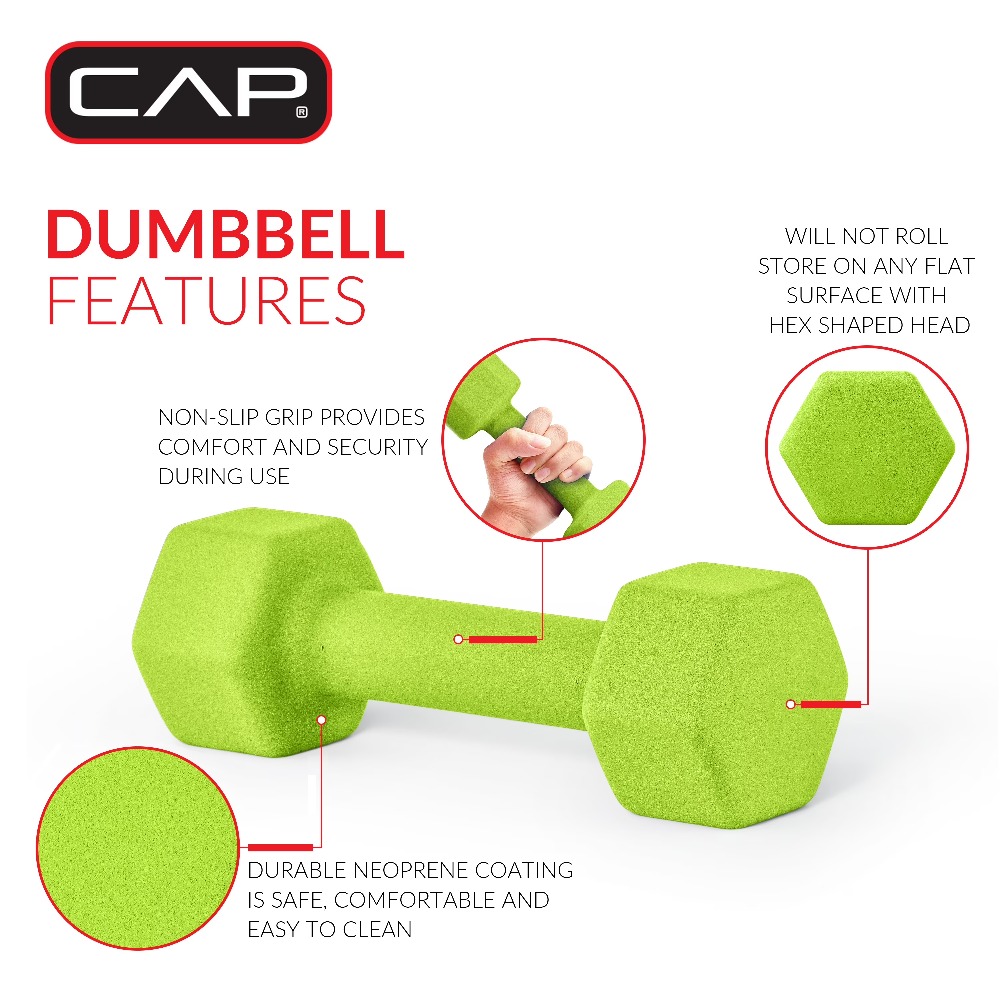 Neoprene Dumbbell 2lb Weight f - Home Gym Yellow recensione e prezzo