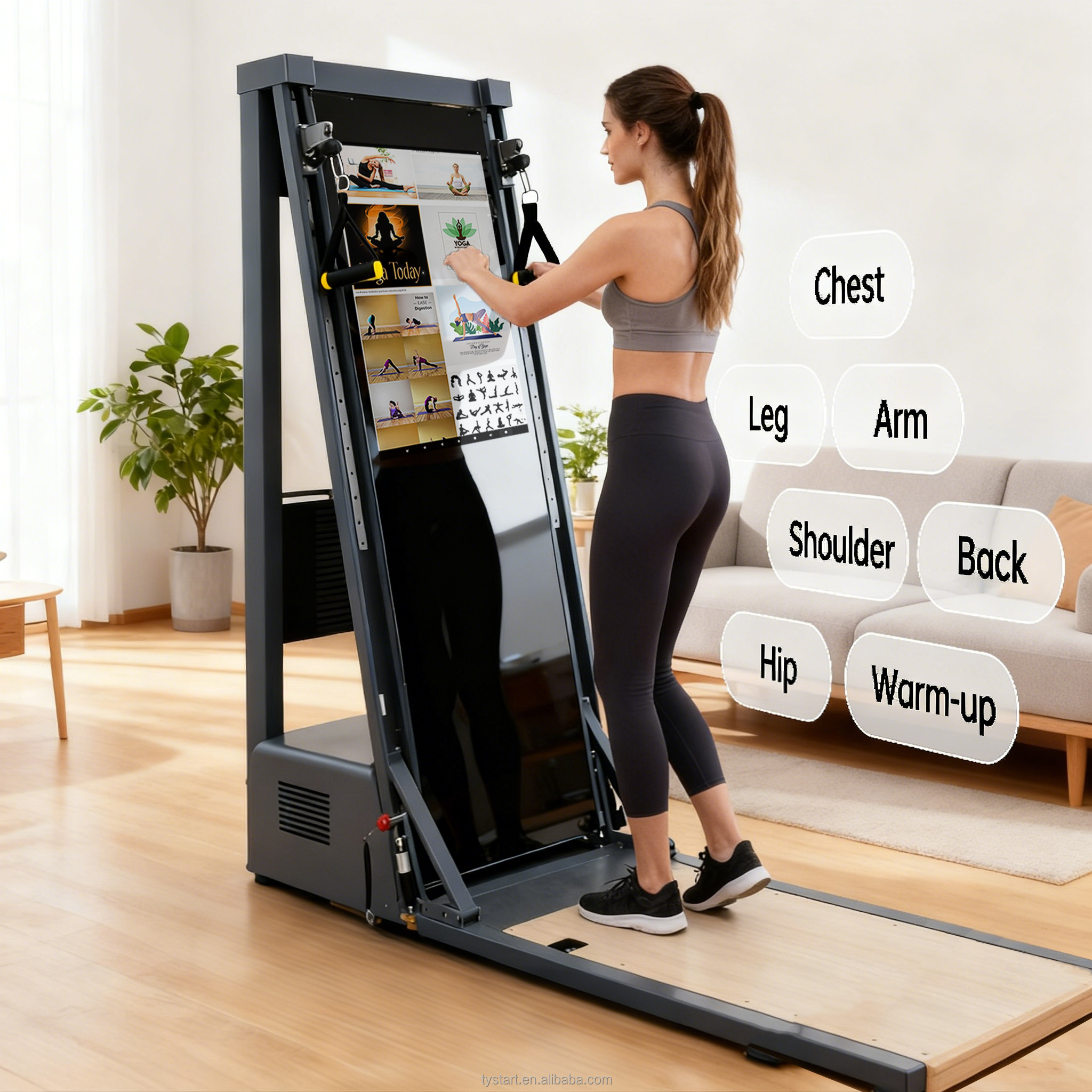 Tystart Ai Smart Fitness Mirro - Home Gym Luxury recensione e prezzo