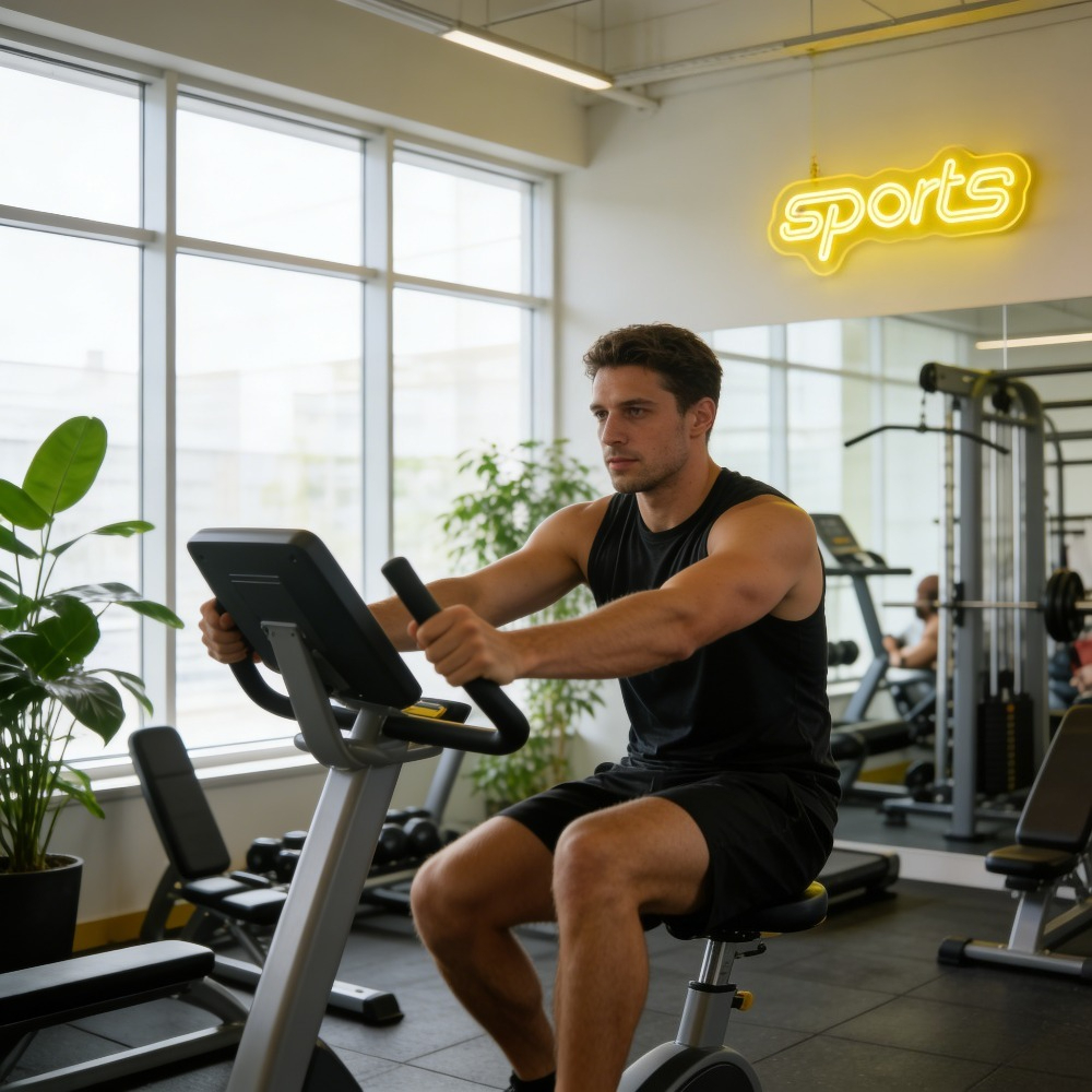 Sports Yellow LED Neon Light D - Home Gym Yellow recensione e prezzo