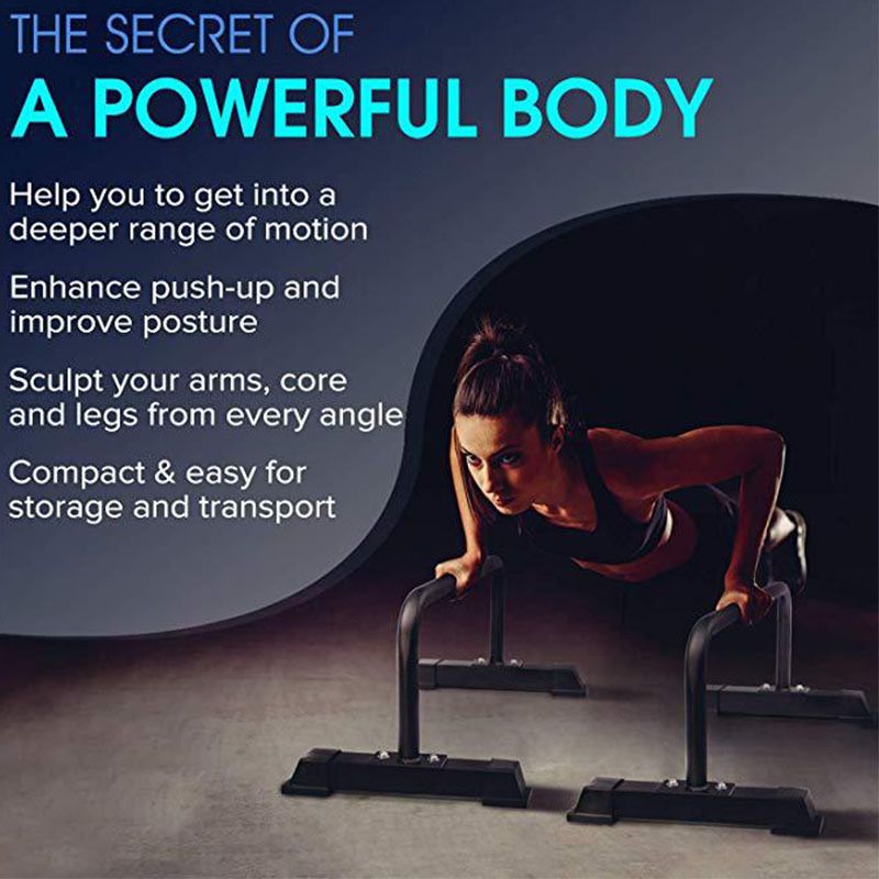 Hot Selling Cross Fitness Para - Push Up Stand Bar recensione e prezzo