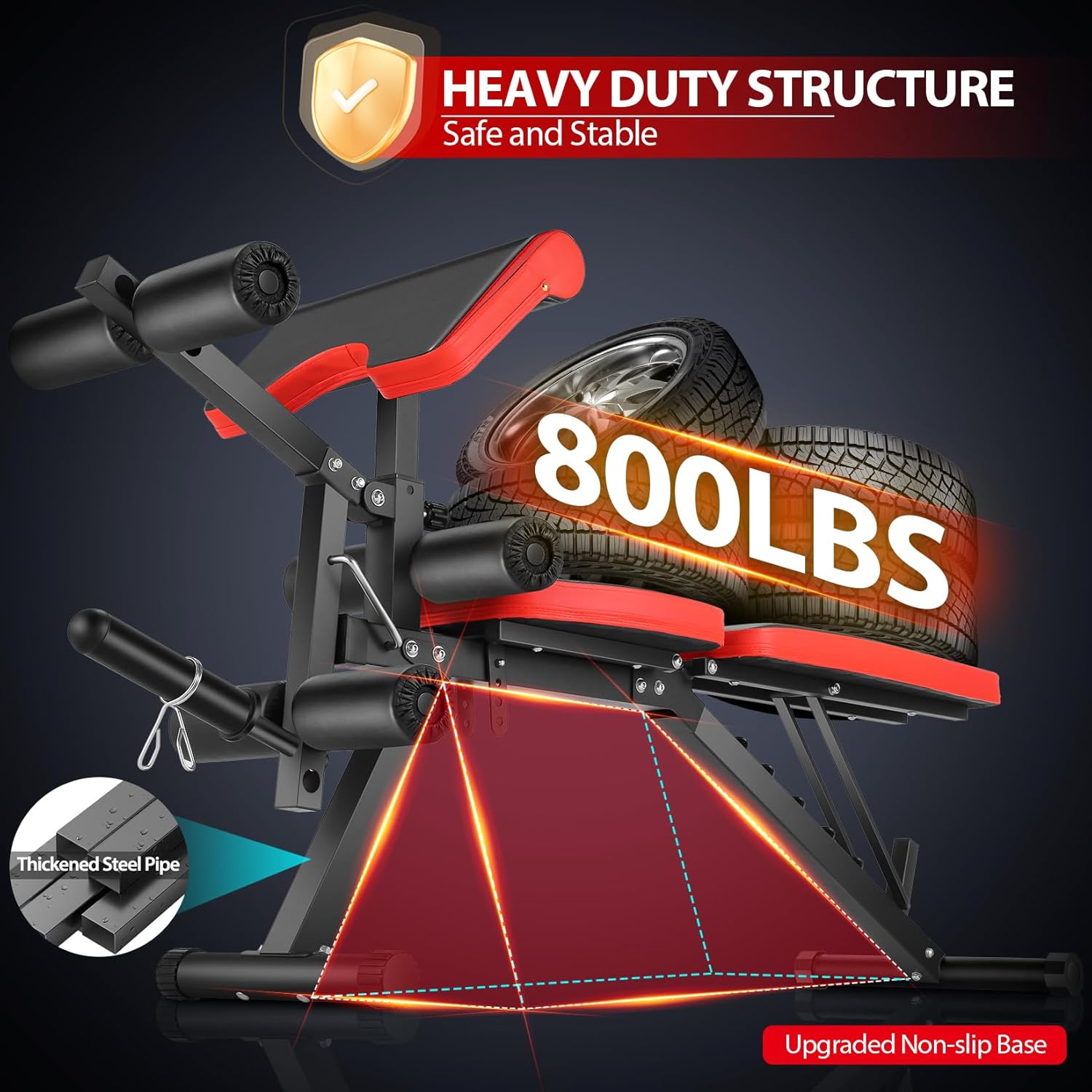 Home Gym Workout Bench - Metal - Home Gym Leg Extension recensione e prezzo