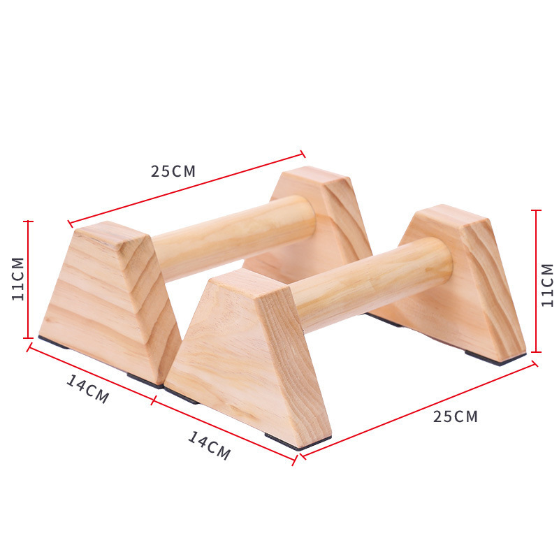 Wooden Push-Up Support Stands  - Push Up Stand Bar recensione e prezzo