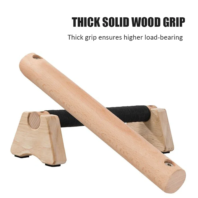 Wooden Push-up Stand Non-SlipP - Push Up Stand Bar recensione e prezzo